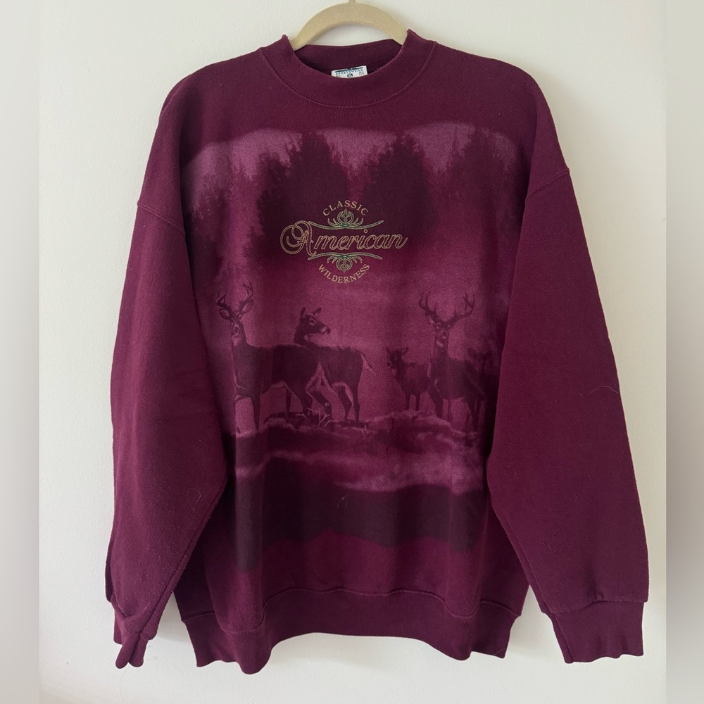 Vintage 90s Briar Creek Classic American Wilderness Crewneck - Size XL